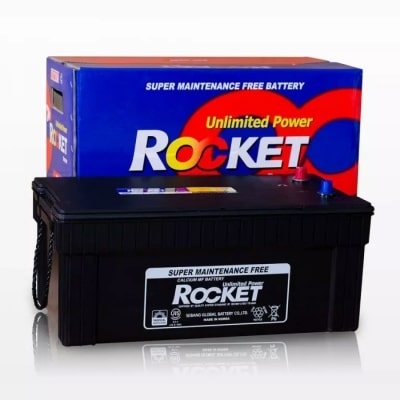 Ắc quy xe ô tô Rocket N120 (12V-120Ah)