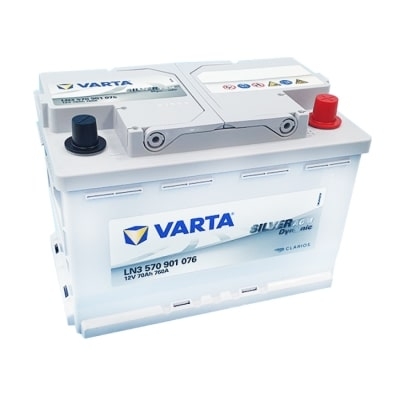 Ắc quy xe ô tô Varta AGM 70Ah LN3 570901076